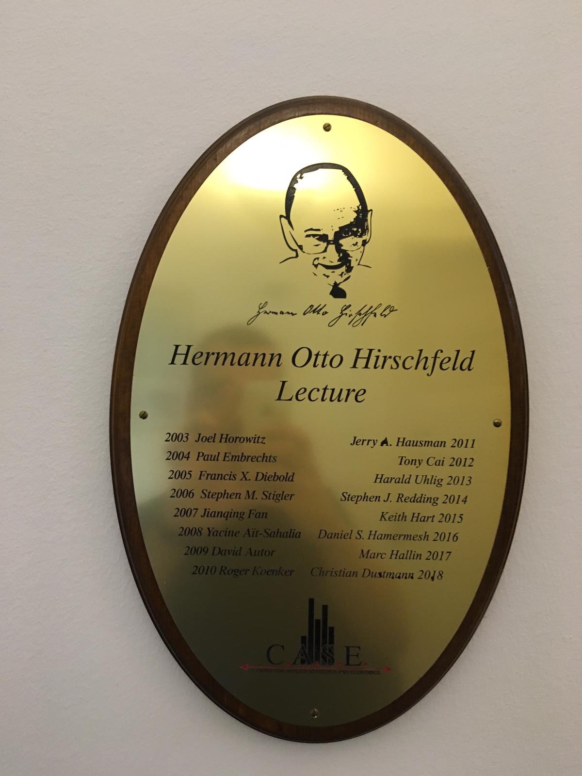 2019 HOH Plakette