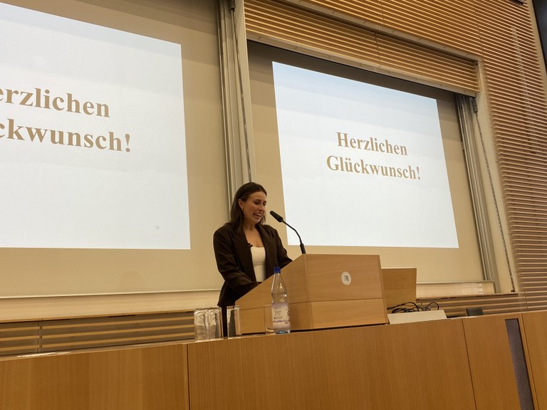 Graduate speech: Hannah Nitsch
